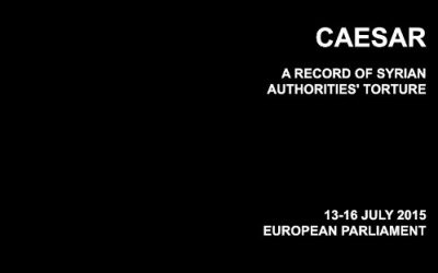 Siria: Esposizione delle fotografie di “Caesar” – “All’interno delle prigioni delle autorità siriane”