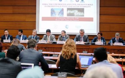 UNHRC: NPSG organizza un evento parallelo su “Siria: il processo di UPR e il ruolo della società civile nella ricerca di giustizia e responsabilità”