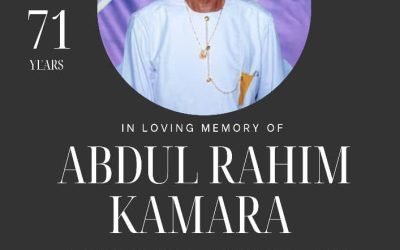 In Memoriam: Abdul Rahim Kamara, A Tireless Champion for Human Rights in Sierra Leone
